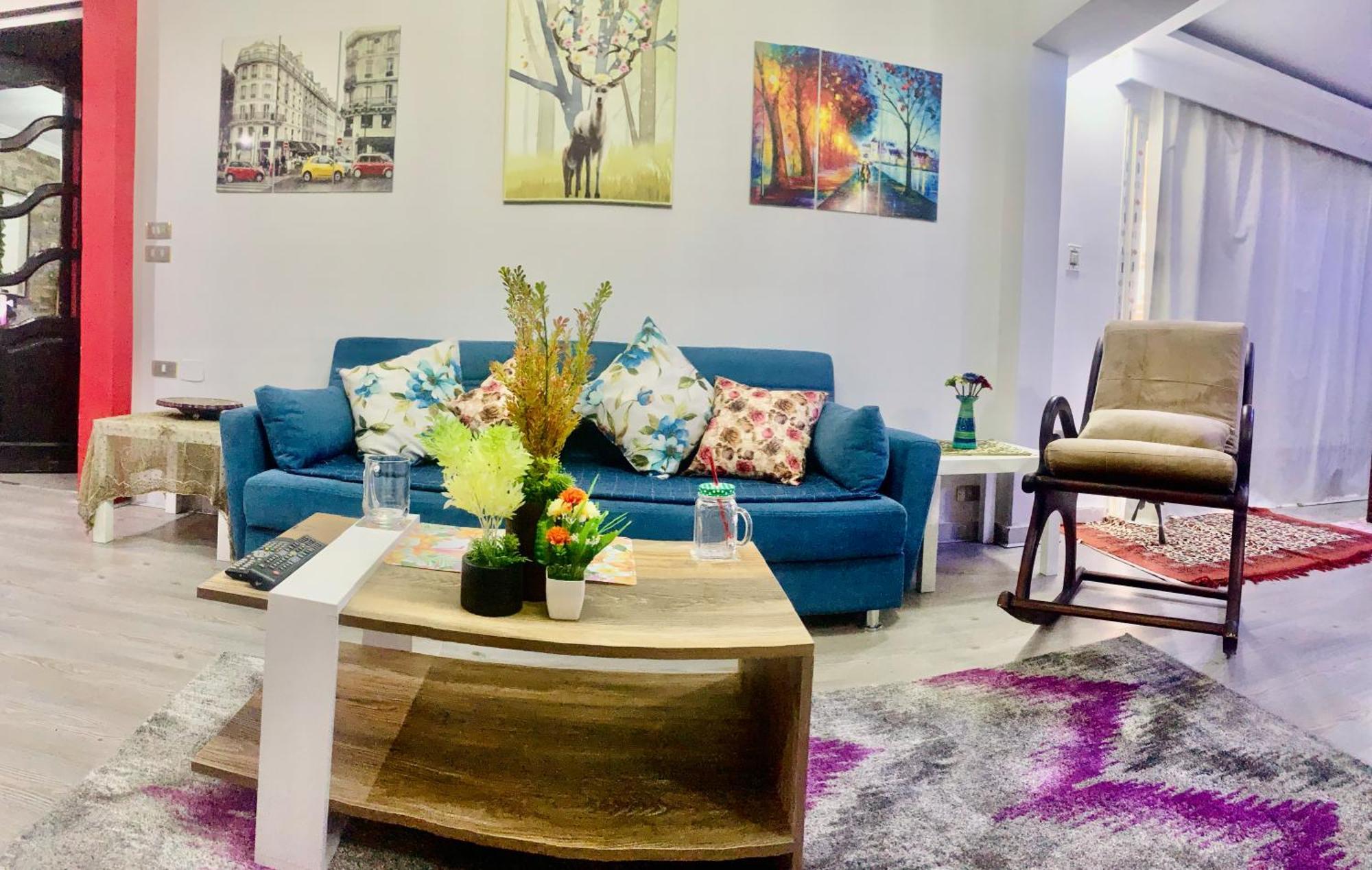 Apartment With A Private Garden In New Кайро Екстериор снимка