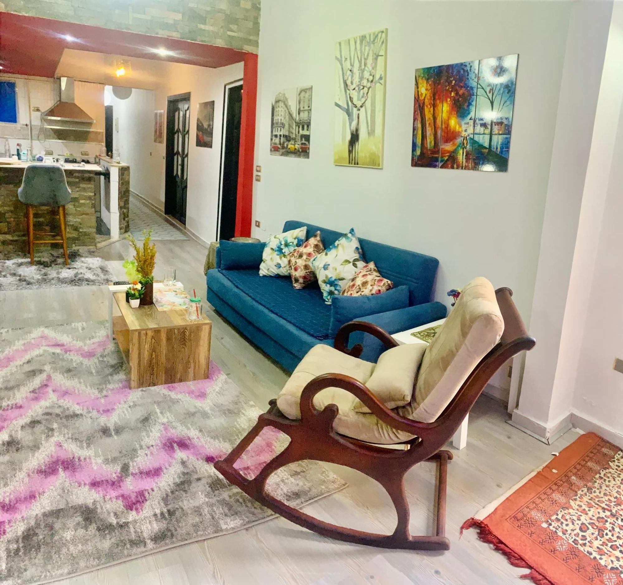 Apartment With A Private Garden In New Кайро Екстериор снимка
